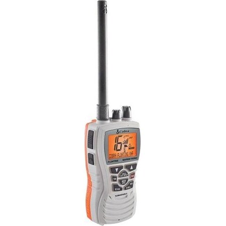 Cobra Electronics MR HH350WFLT Cobra MRHH350FLT Floating Hand Held VHF White MR HH350WFLT